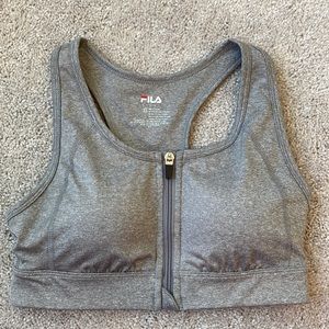 Fila Sport Front Zip Sports Bra